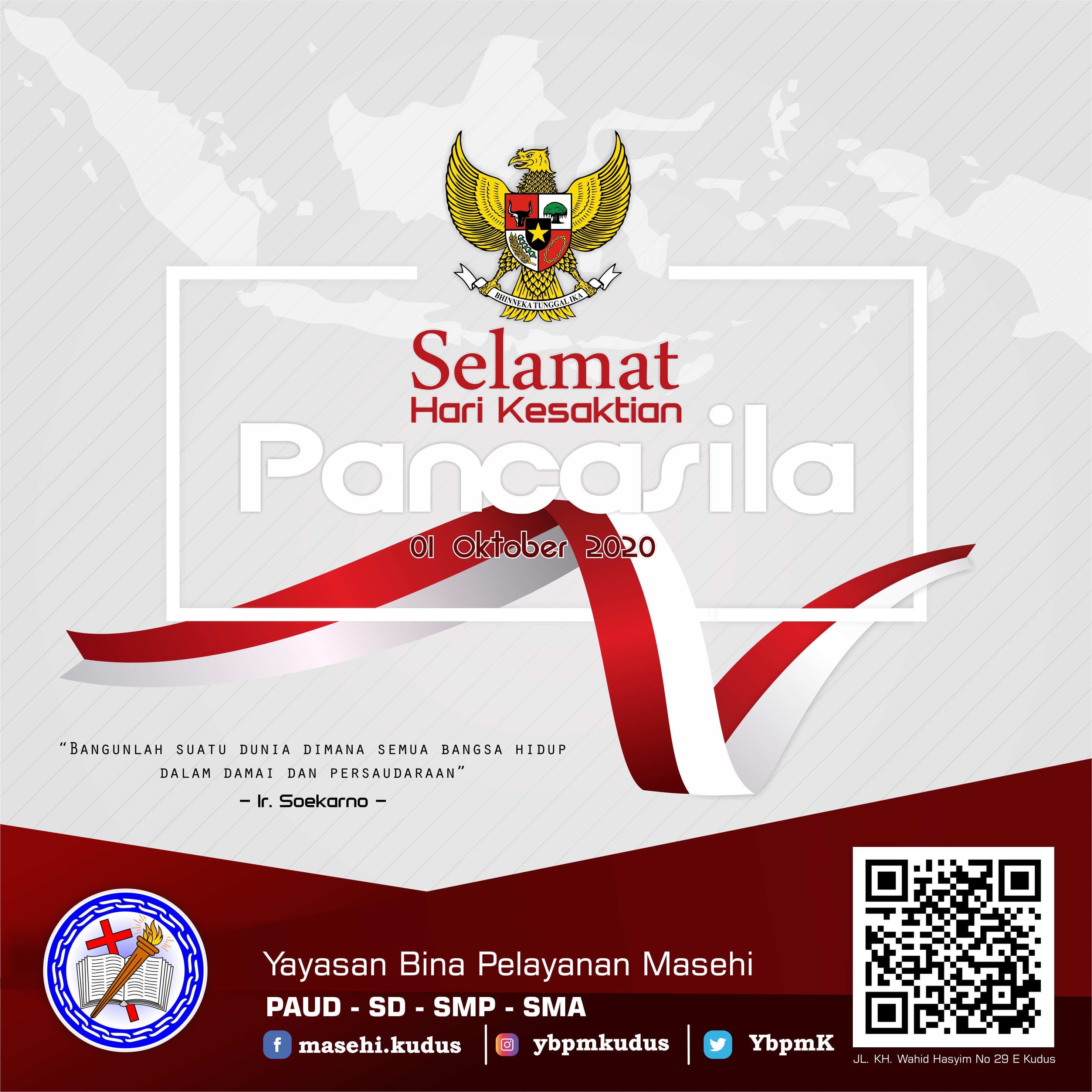 Selamat Hari Kesaktian Pancasila