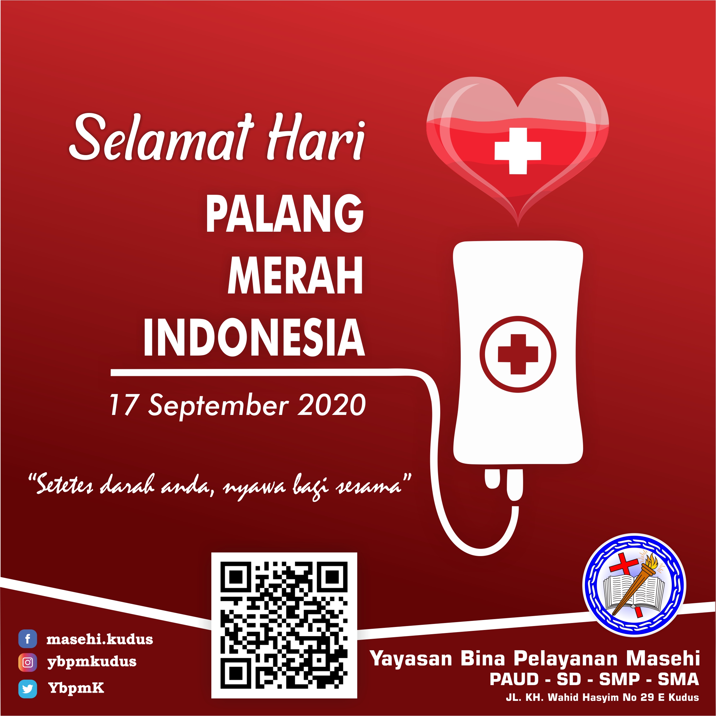 Selamat Hari Palang Merah Indonesia
