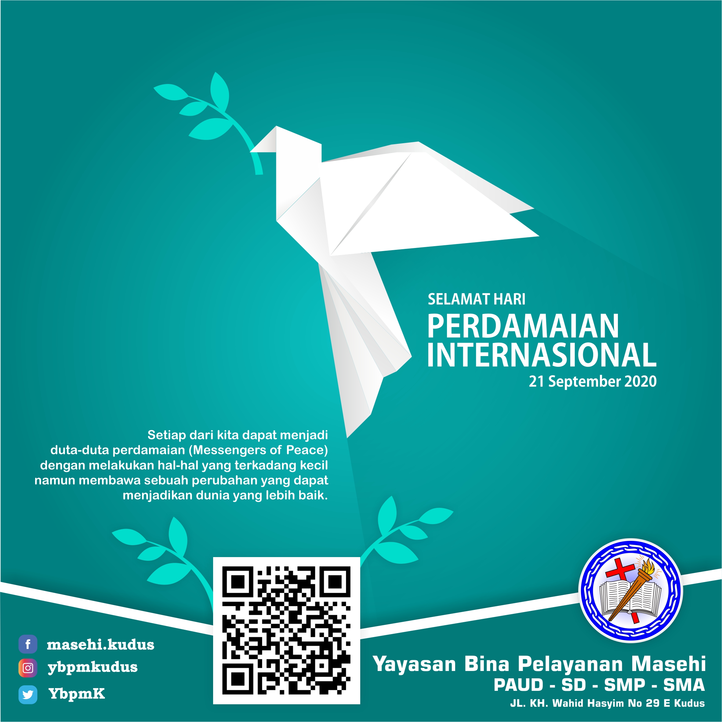 Selamat Hari Perdamaian Internasional Selamat Hari Perdamaian Internasional
