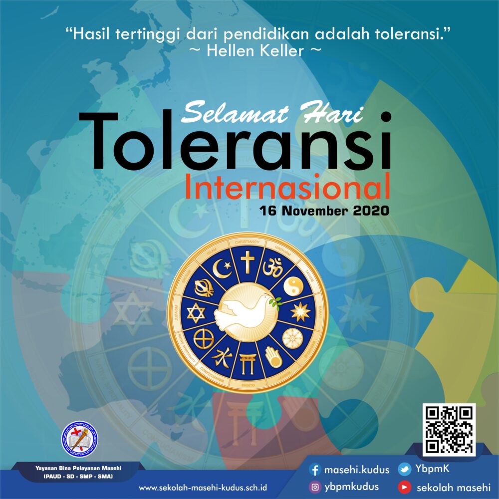 Selamat Hari Toleransi Sedunia