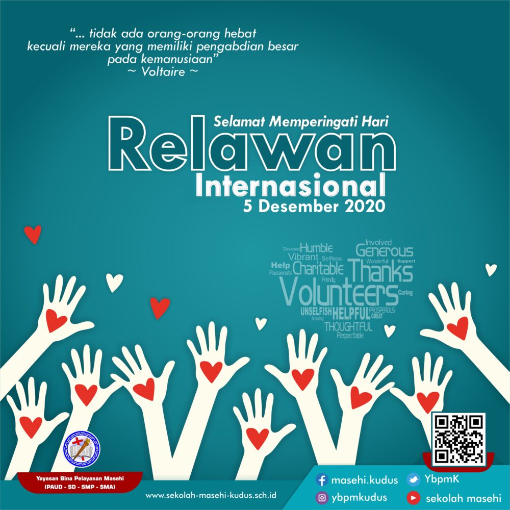 Selamat Hari Relawan Internasional