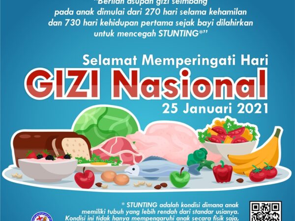 Selamat Hari GIZI Nasional