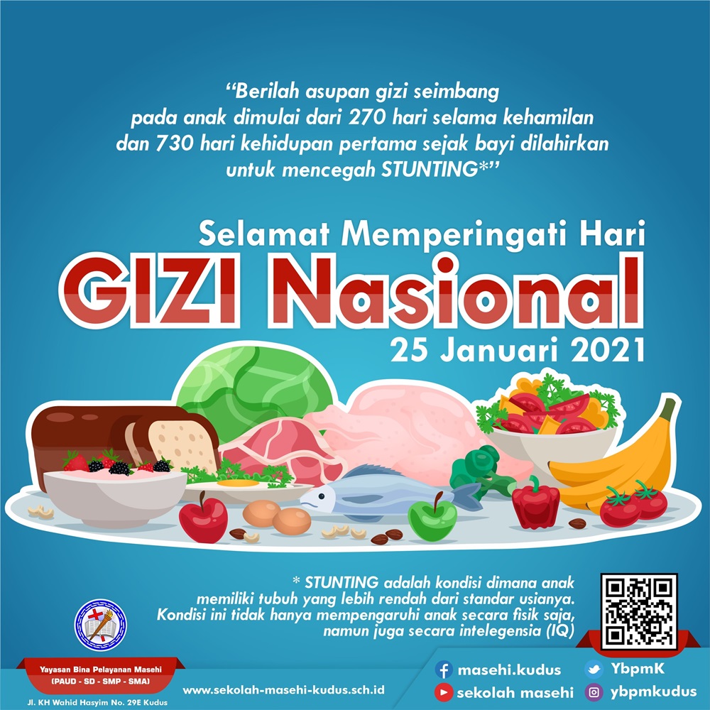 Selamat Hari GIZI Nasional