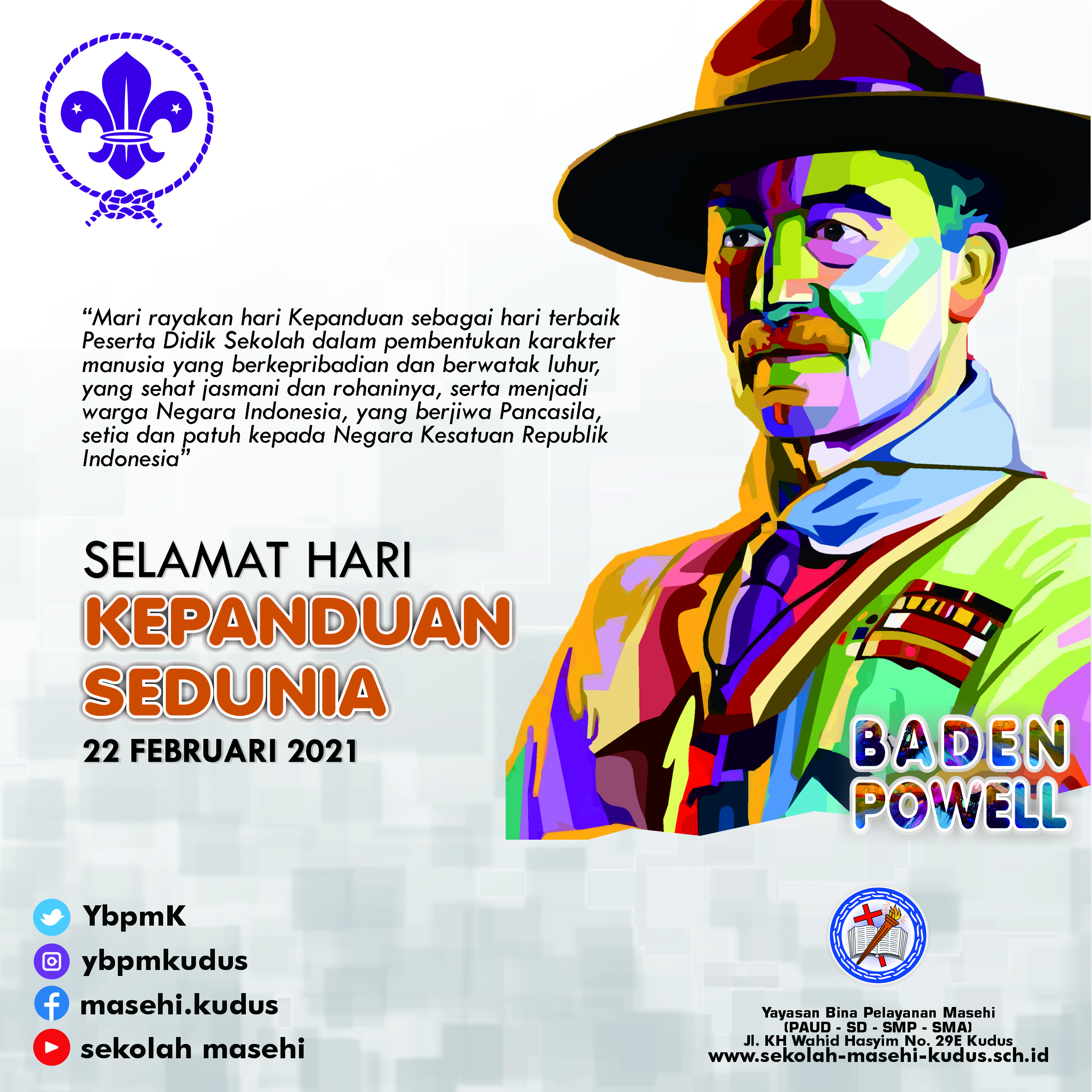 Selamat Hari Kepanduan Sedunia