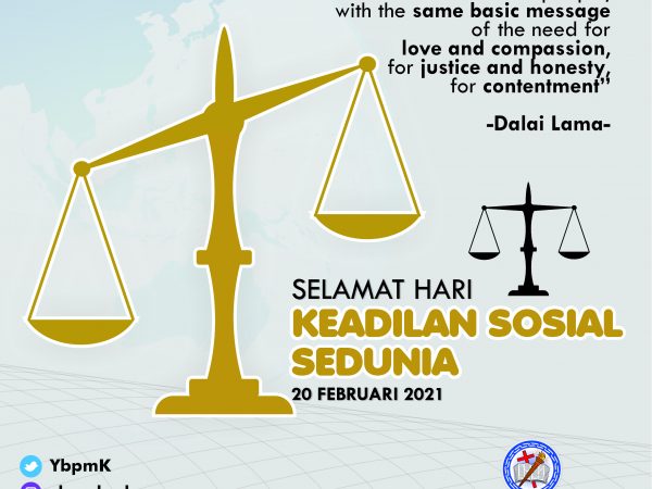 Selamat Hari Keadilan Sosial Sedunia