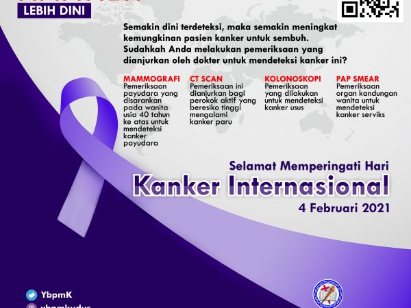 Selamat Hari Kanker Internasional