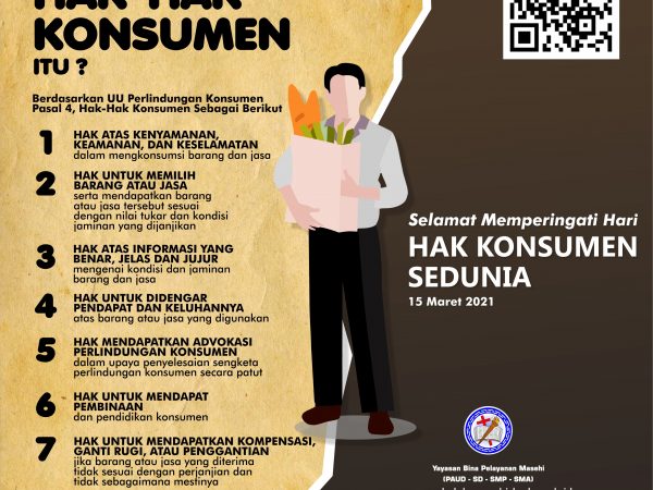 Selamat Hari Hak Konsumen Sedunia