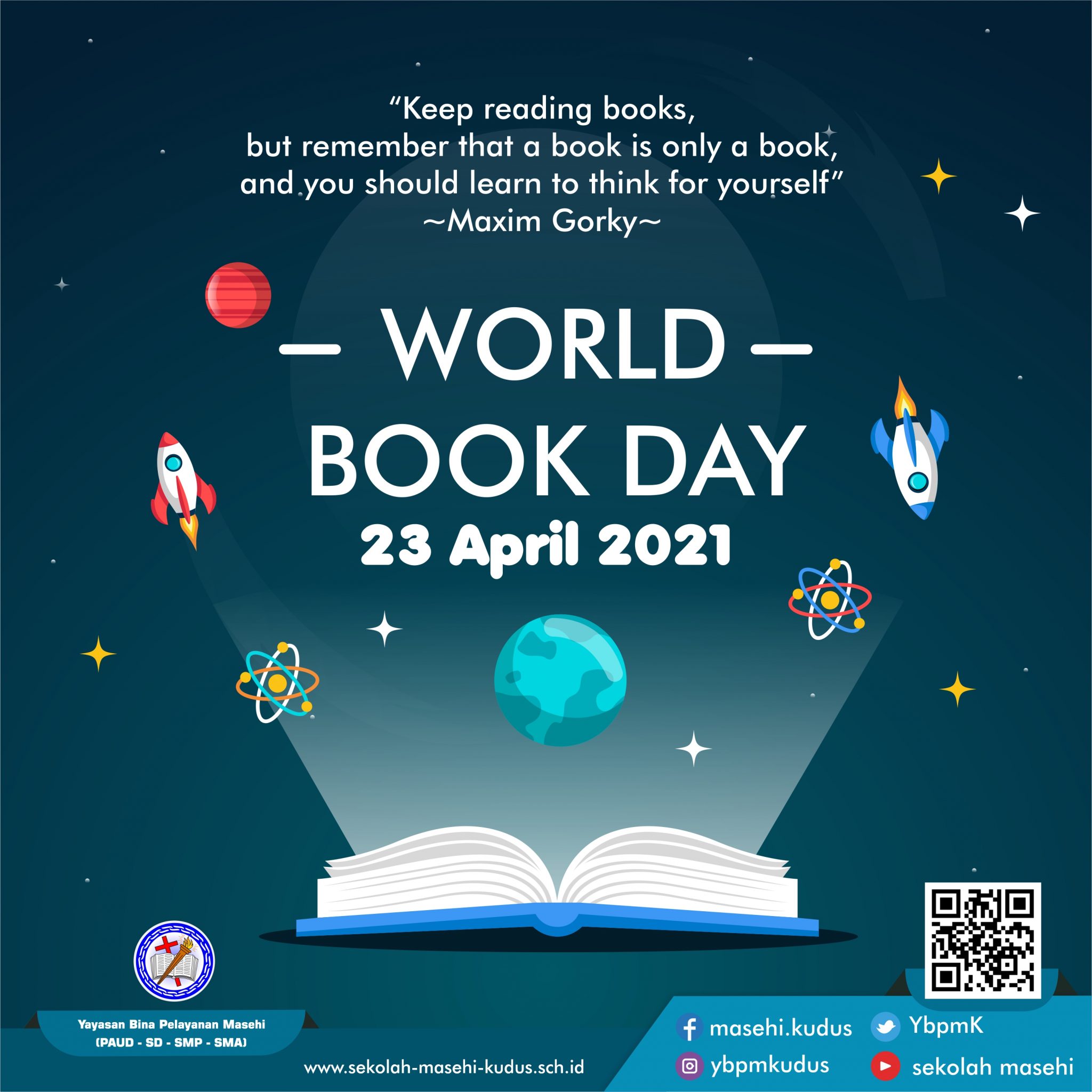 Selamat Hari Buku Sedunia - Sekolah Masehi Kudus