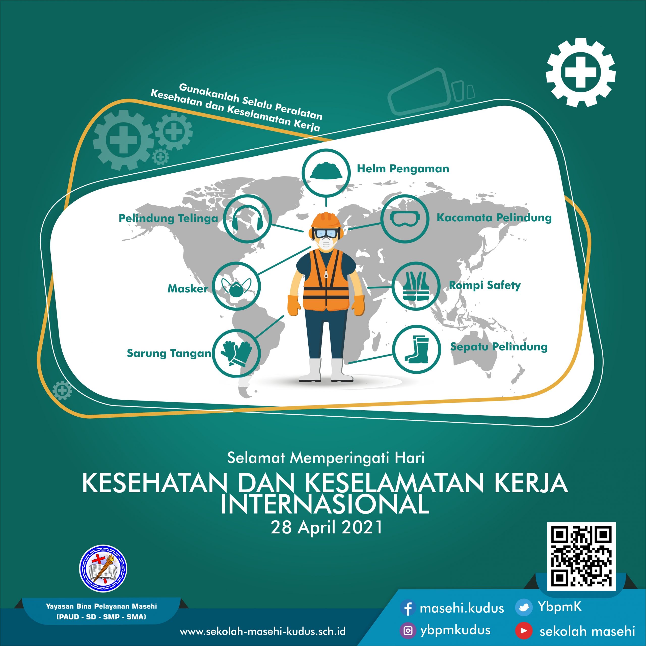 Selamat Memperingati Hari Kesehatan dan Keselamatan kerja