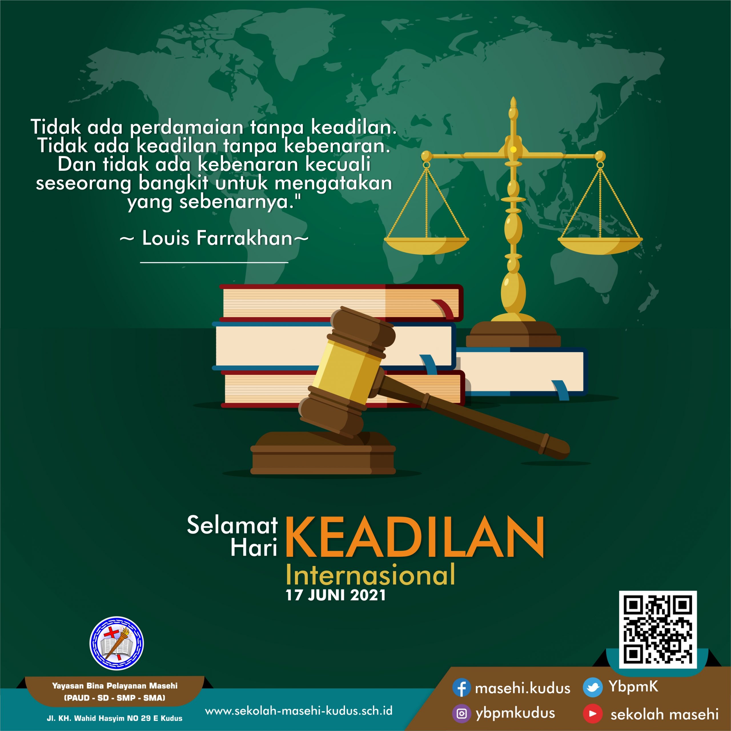 Selamat Hari Keadilan Internasional