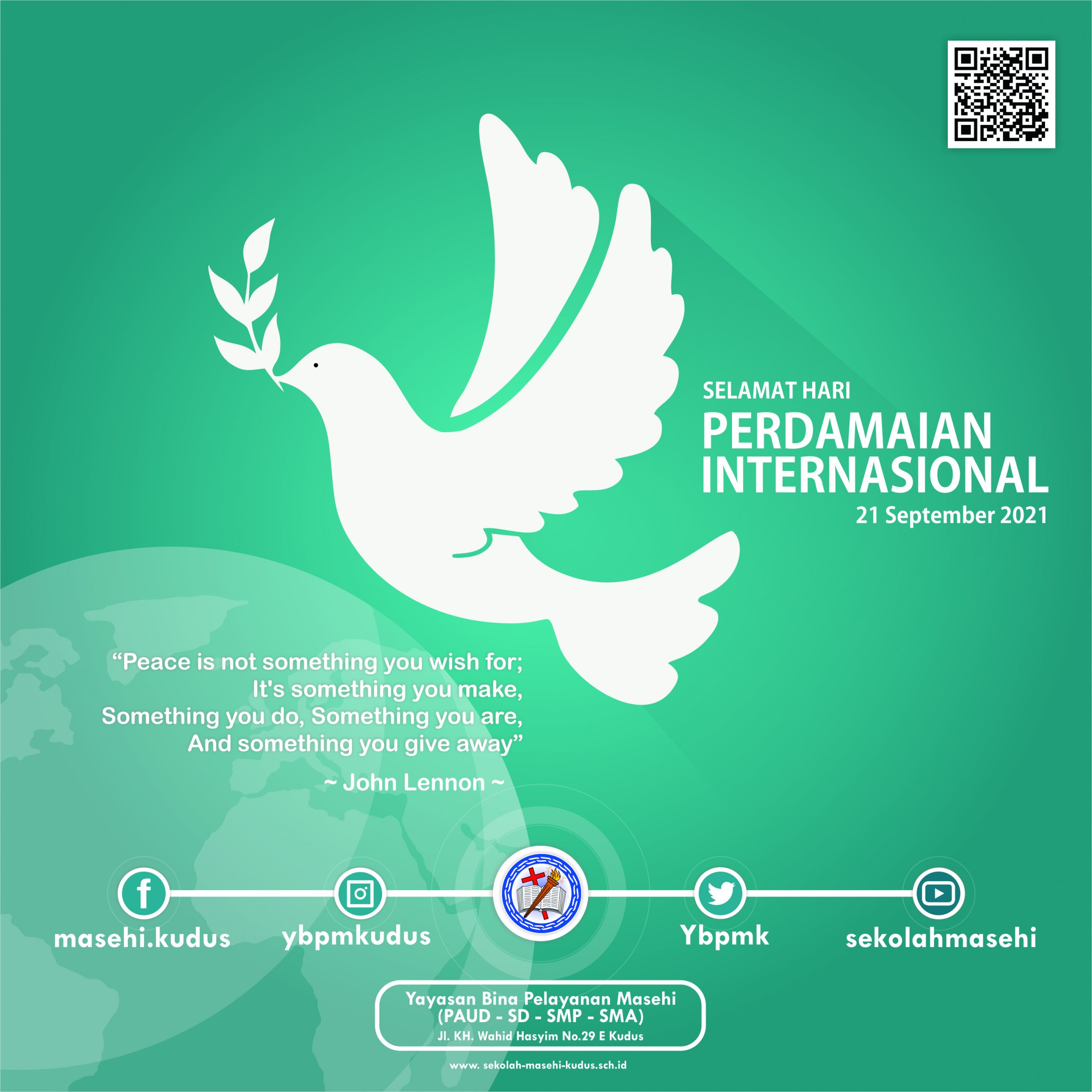 Selamat Hari Perdamaian Internasional