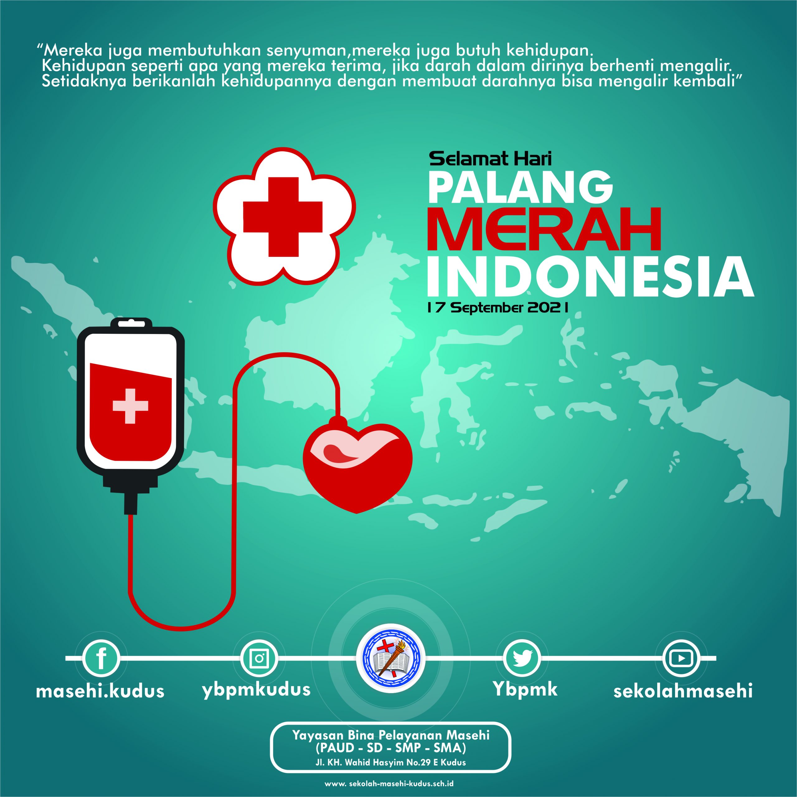 Selamat Hari Palang Merah Indonesia