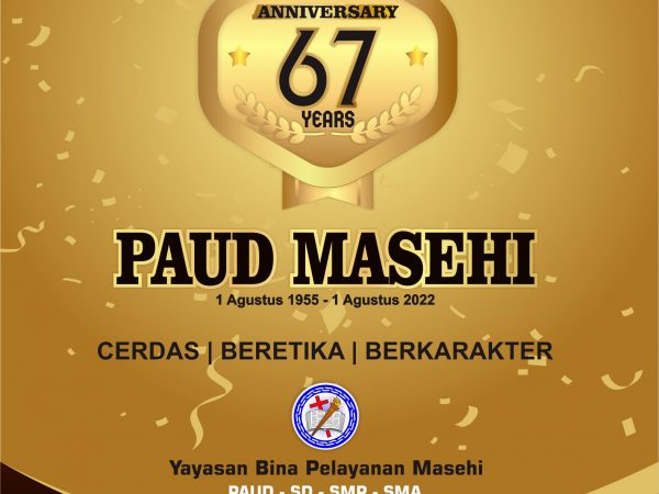 Selamat Ulang Tahun PAUD Masehi