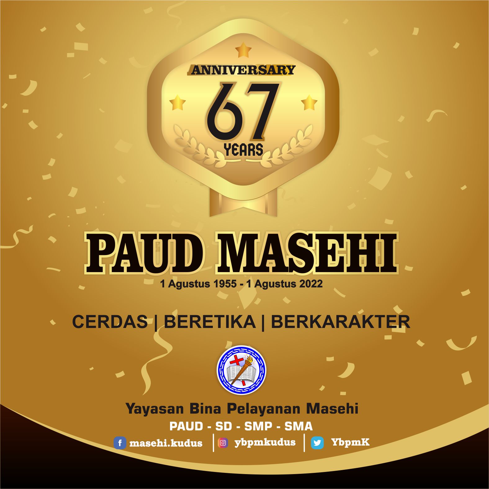 Selamat Ulang Tahun PAUD Masehi